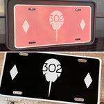 Front license plate