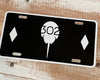 Front license plate